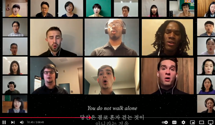 Dana Chorale’s 2020 Busan Choral Festival performance – virtually